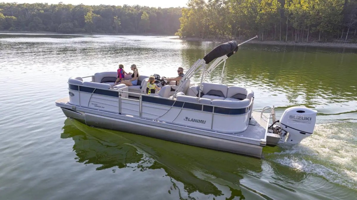 a small boat in a body of water